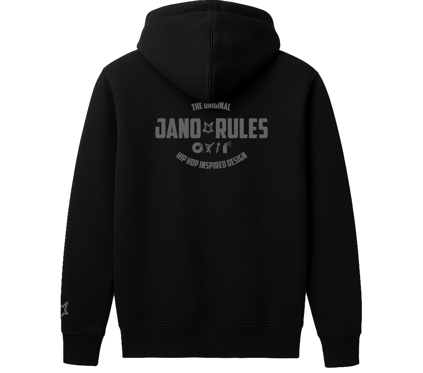 POLERÓN HOODIE CON CIERRE - JR ORIGINAL