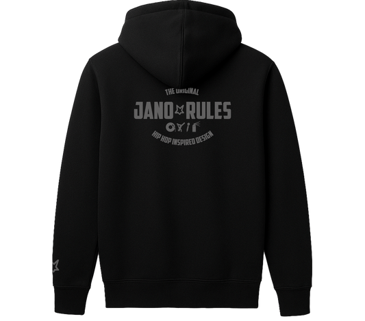 POLERÓN HOODIE CON CIERRE - JR ORIGINAL