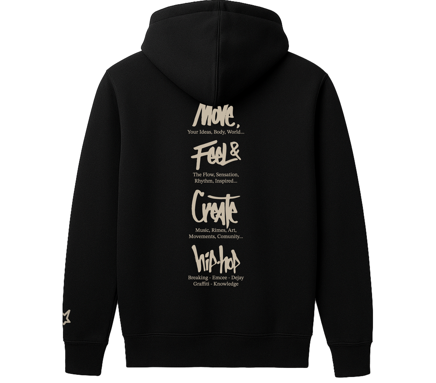 POLERÓN HOODIE CON CIERRE - PILARES HH