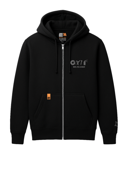 POLERÓN HOODIE CON CIERRE - JR ORIGINAL