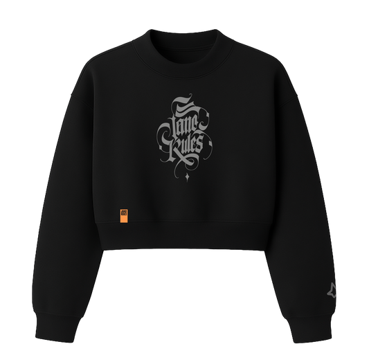 POLERÓN POLO CROPTOP OVERSIZE - GRAPHIC